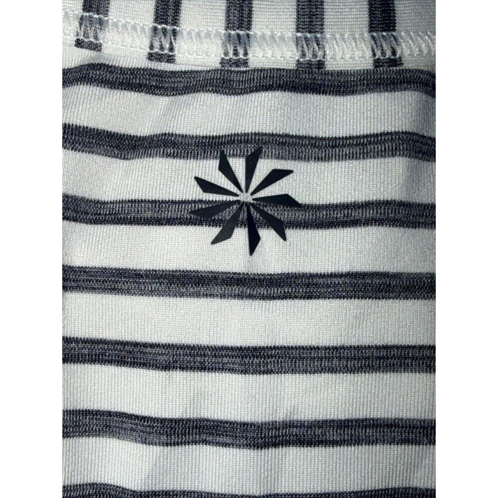 Athleta Essence Tank Blue & White Stripe Size XSmall - Picture 6 of 6